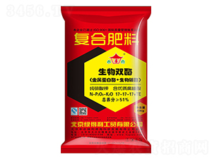 生物雙酶復(fù)合肥料17-17-17+TE-綠得利