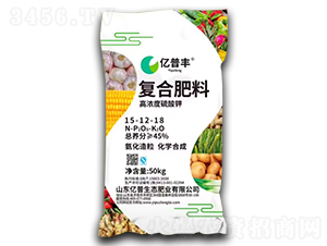 高濃度硫酸鉀復(fù)合肥料15-12-18-億普豐