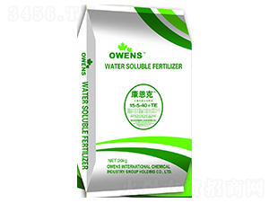 大量元素水溶肥料15-5-40+TE-康恩克-歐文斯