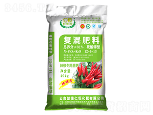 辣椒專用復(fù)混肥料12-6-13-仁恒