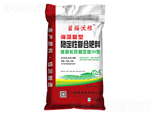 海藻酸型穩(wěn)定性復(fù)合肥料25-10-13-藍(lán)酶沃根-錦潤肥業(yè)