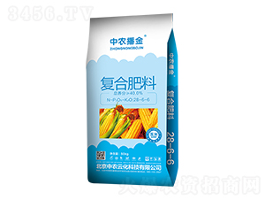 50kg復(fù)合肥料28-6-6-中農(nóng)播金-美諾爾