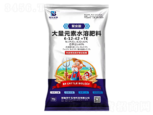 聚安酸大量元素水溶肥料6-12-42+TE-芭牛生物
