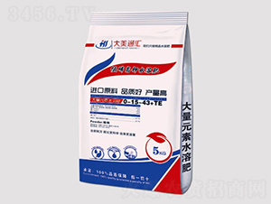 大量元素水溶肥料0-15-43+TE-大美通匯-通匯鉀肥