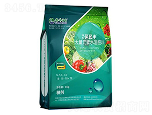 大量元素水溶肥料18-18-18+TE-福生·保民豐-龍蟒福生