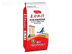 魚蛋白復(fù)合肥料25-14-6-時代高度-肥減半