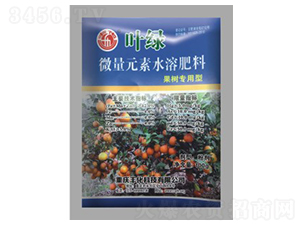 果樹專用型微量元素水溶肥料-葉綠-豐化科技