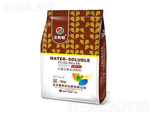 大量元素水溶肥料15-35-10+TE-盛科農
