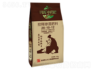 控釋摻混肥料28-10-12-開(kāi)青中藥肥-青上化肥