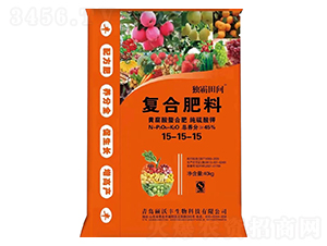 黃腐酸螯合純硫酸鉀復(fù)合肥料15-15-15-獨霸田間-碩沃豐