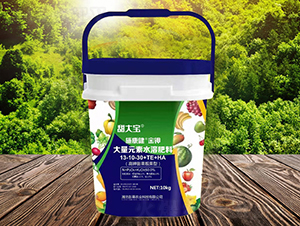 施康健·金鉀大量元素水溶肥料13-10-30+TE+HA-甜大寶-彭果紅