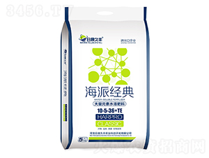 大量元素水溶肥料10-5-36+TE-海派經(jīng)典-日晟久豐