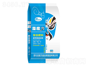 藻魔力脲甲醛緩控釋復合肥26-15-7-沃野千里