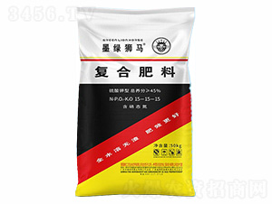 50kg復合肥料15-15-15-墨綠獅馬-懷恩沃克
