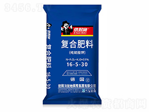 純硫酸鉀復(fù)合肥料16-5-30-俄耐施-法蘭地