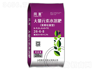 發(fā)根壯苗型水溶肥26-6-8-同富-嘉禾豐