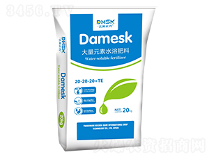 大量元素水溶肥料20-20-20+TE-達美史克