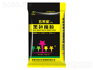 黑色魔粒-五采星-華能中礦