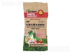 20kg大量元素水溶肥料20-20-20+TE-紫寶-糧滿倉(cāng)生物