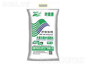 葉美美大量元素水溶肥27-10-15+TE-龍潤豐