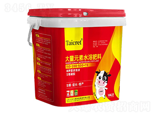 高鉀型生物凝膠大量元素水溶肥料150-200-500+TE-九肽生物